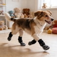 thumbnail image 4 of Kraoden Adjustable Non-Slip Waterproof Dog Socks Shoes, Breathable Pet Sock Liners for Indoor and Outdoor Use, Suitable for Small, Medium, and Large Dogs, 4 of 8