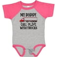 thumbnail image 3 of Inktastic Daddy Still Plays with Trucks Boys Baby Bodysuit, 3 of 5