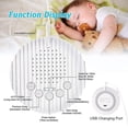 thumbnail image 5 of Portable White Noise Machine, Baby Travel Sound Machine with Sleep Soothing Soundtracks, 5 of 5
