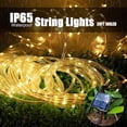 thumbnail image 3 of Solar Luz de Cuerda 39 Pies Impermeable IP65 para Exteriores LED de Cobre Cadena de Luces de Hadas Fiesta de Vacaciones Jardín Decoración de Árbol de Navidad Halloween, 3 of 8