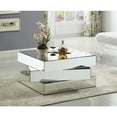 thumbnail image 5 of Meridian Furniture Haven Stacked Design Mirrored Coffee Table, 5 of 5