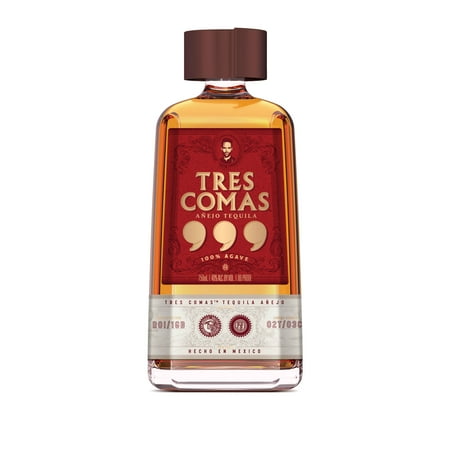 Tres Comas A?ejo Tequila, 750 mL