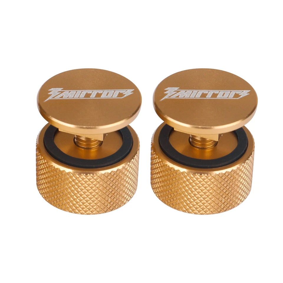CIRCLE- (2) New Golden Anodizing Aluminum Pipeliner Welding Helmet Fasteners