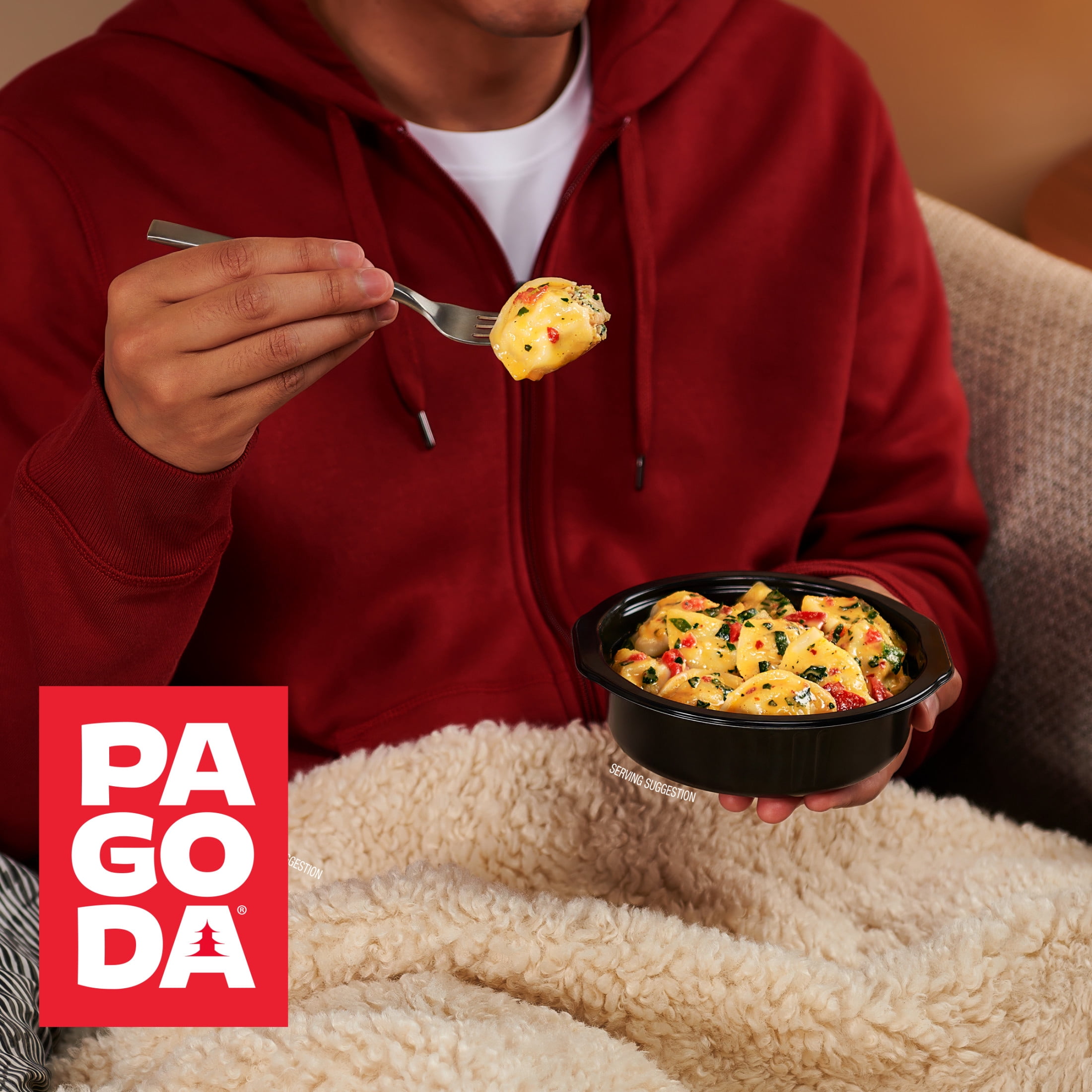 Pagoda Frozen Creamy Chili Chicken Potsticker Bowl, 9.5 oz