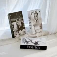 thumbnail image 3 of Libros falsos de moda para decoración de sala de estar, libros de diseño, adornos para mesa de centro, Club, habitación de Hotel, Villa, decoración de libros, 3 uds., 3 of 5