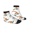 thumbnail image 3 of Bingfone Animals In Transport Design Patterned Men'S Women'S Casual Cotton Socks, 3 of 9