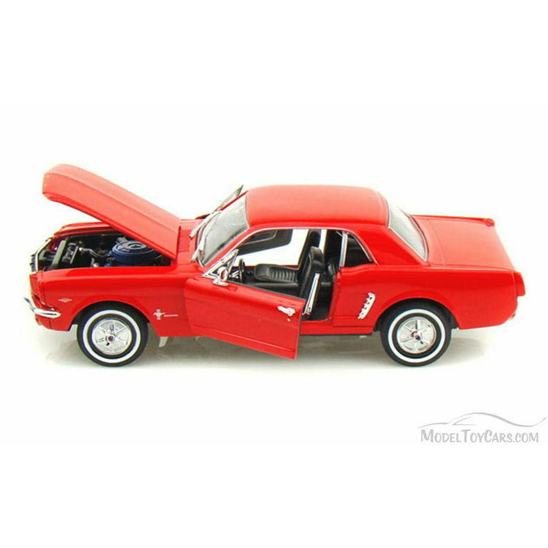 1964 1/2 Ford Mustang Coupe, Red - Welly 22451WR - 1/24 scale