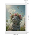 thumbnail image 2 of Diamond Art Kits for Adults, Cat Flower Crown Sunny Meadow 5D Diamond Painting Kits for Adults Beginners, DIY Full Drill Diamond Painting, Gem Art and Crafts 12x16, 2 of 7