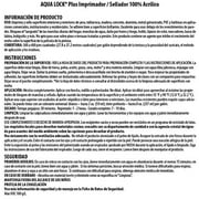 Insl-x Aqua Lock Plus Black Water-Based Acrylic Primer and Sealer 1 gal.