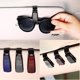 thumbnail image 5 of 6 piezas de soporte para gafas de coche Soporte universal para visera de coche, soporte para gafas de sol, colgador de gafas y funda para billetes, 5 of 5