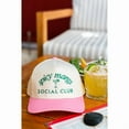 thumbnail image 4 of Spicy Margs Social Club Hat, Fun Two-Tone Trucker Cap with Margarita Glass Embroidery, Perfect for Summer Parties, Beach Days, and Girls’ Trips, Adjustable Snapback for a Comfortable Fit, 4 of 5