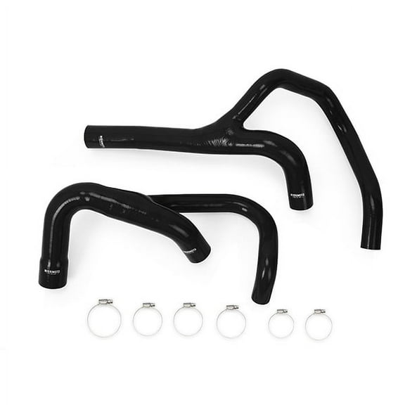 Mishimoto MMHOSE-RAM-13BK Silicone Radiator Hose Kit Compatible With Dodge Ram Cummins 6.7 2013-2017 Black