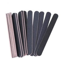25Pcs Nail Files for Acrylic Nails 180/240 Grits Double Sided Emory Boards Nail Buffering Files for Home and Salon Use