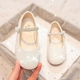 thumbnail image 6 of LUOGENLI Slippers Girls Slippers Size 4.5 Big Kid Girls Sandals Fashion New Pattern Cute Princess Shoes Flat Bottom Comfortable and Lightweight Hook Loop Casual Shoes White 28, 6 of 9