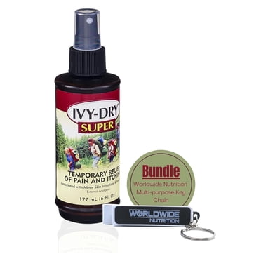 Ivy Dry Super Itch Relief Spray 6oz for Poison Oak & Insect Bites on ...