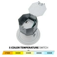 thumbnail image 4 of WAC Lighting Pop-in 4" Round New Construction Recessed Kit in White (Set of 6), 4 of 6