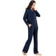 thumbnail image 2 of Conjunto de pijama para mujer Ropa de dormir de manga larga súper suave Ropa de dormir con botones para mujer Conjunto de pijama de salón Xemadio CJWUS-5776, 2 of 5