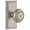 Satin Nickel, variant on Grandeur 825395 Carre Solid Brass Rose Privacy Door Knob Set - Brass
