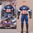 thumbnail image 4 of Figuras de acción de los vengadores de Marvel, muñecos de superhéroes de Pvc de 30cm, Endgame, Capitán justicia, sonido Led, regalo para niños, 4 of 5