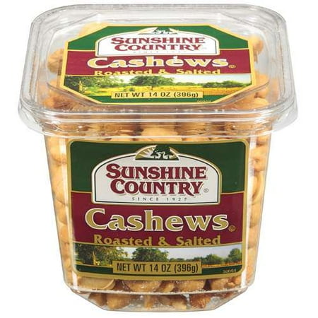 Sunshine Country: Cashews Roasted & Salted Nuts, 14 Oz