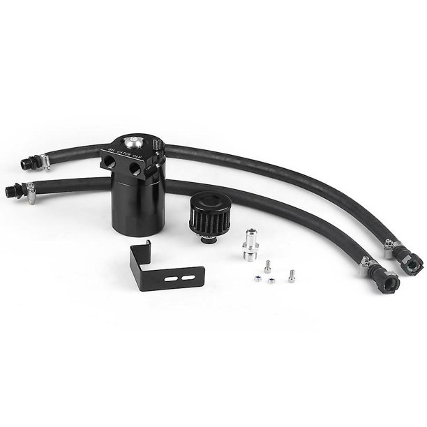 Car Oil Catch Can Tank Oil Separator Clear For Gmc Sierra 1500 2014-2019 5.3 6.2 For Chevy Silverado 1500
