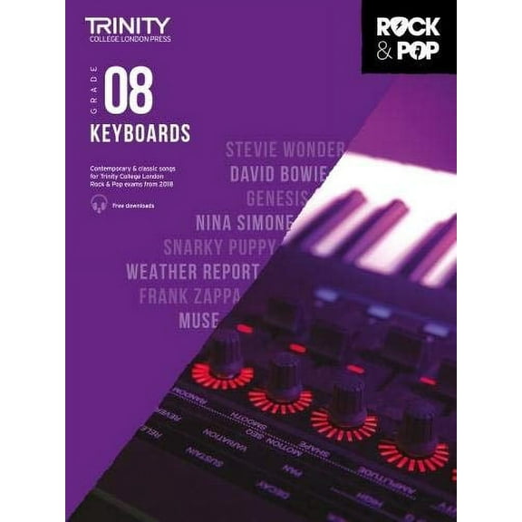 Trinity Rock Pop 2018 Keyboards: Grade 8