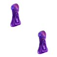 thumbnail image 3 of Guardurnaity Headwraps Estilos bohemios Durabilidad Sombrero de pirata de cola larga Estilo musulmán Cómodo Transpirable Cuidado del cabello violeta tamaño libre 2Conjunto, 3 of 6
