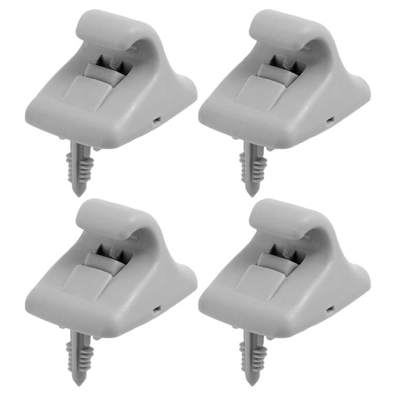 Dayesque 4-Pack Car Sun Visor Clips Fastener Clamps, Car Interior Hooks, Sunshade Accessories for Vehicle Sun Visor