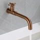 thumbnail image 3 of Wall Mounted Washbasin Taps Garden Bathroom Sink Faucets Single Cold Water, 3 of 8