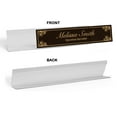 thumbnail image 2 of Printtoo Personalized Desk Name Plate Pretty Border Custom Acrylic Office Desk Name Plate Accessory 2x8 Inches, 2 of 5