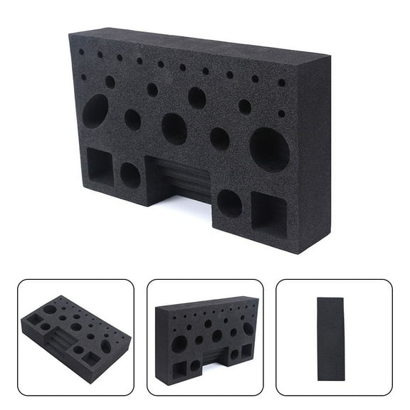 Fly Tying Vise Tool Holder EVA Organizer Fly Fishing Strapped ToolsTool Station