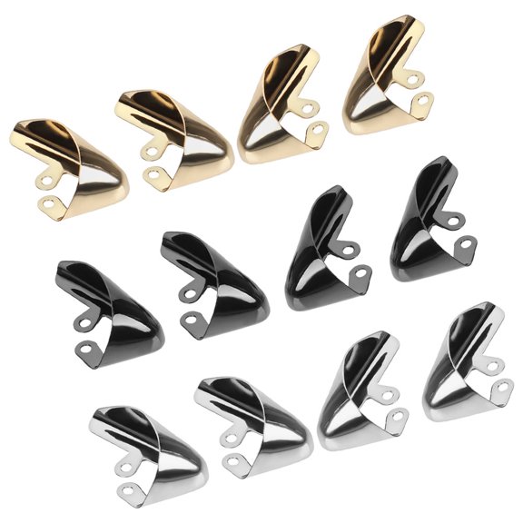 ORDDIART 6 Pairs Metal Heel Protectors for High Heels Pointed Protection for Graduation