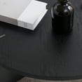 thumbnail image 5 of Tcbosik Coffee Table, Simple Center Table for Living Room, Waiting Room, Easy Assembly, Black, 5 of 6