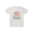 thumbnail image 2 of 1pc Men'S Casual Los Angeles Print T-Shirt, Polyester Crew Neck Short Sleeve Tee with Slight Stretch, Knit Fabric Summer Top for Adults Tee For Adult, Men, Women, Teen, Teenager, Adolescent, Youth, 2 of 6