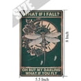 thumbnail image 5 of What If You Fly Dragonfly Decor, Dragonfly Decorations Indoor for Home Bedroom Living Room Kitchen Decor, Fall Sign Vintage Posters Coffee Bar Sign, Dragonfly Tin 5.5x8 in, 5 of 7