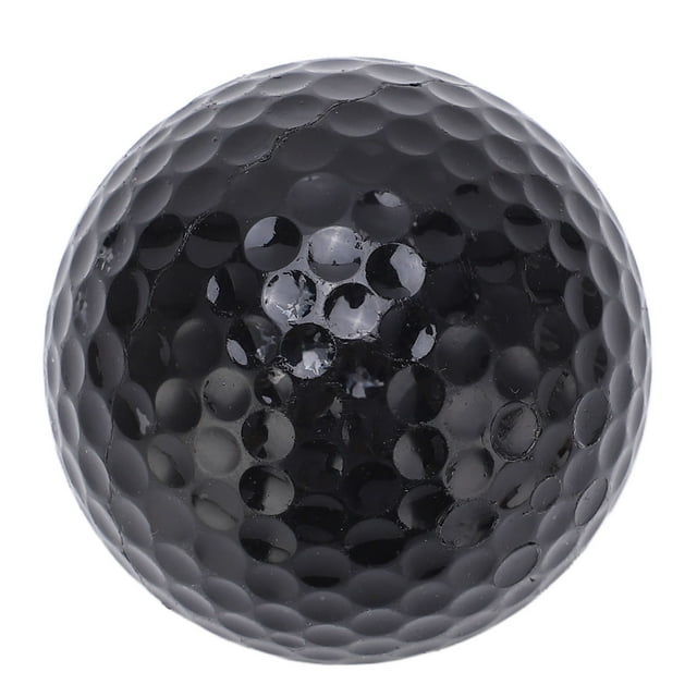 2 Layers Golf Floating Ball Float Water Range Outdoor Sports Golf Practice Training BallsBlack,
