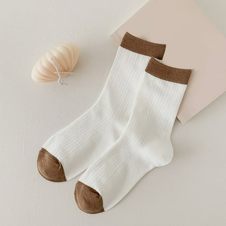 

Qazqa Women s Medium Tube Socks New Brown Socks Stripe Cute Bear Socks
