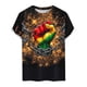 thumbnail image 4 of Tops para hombre, blusas y camisas de manga corta con cuello redondo para hombre Camisa de manga corta estampada para hombre Top/camisa de manga corta con cuello redondo Tops para hombre, 4 of 4