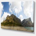 thumbnail image 2 of Lake and Clouds Panorama - Landscape Canvas Art Print, 2 of 4