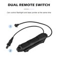 thumbnail image 4 of Soidarity Interruptor de presión remota para M-LOK/KEYMOD arma luz trasera doble botón al aire libre LED linterna PEQ 16A M3X Accesorios No.01 Soidarity OD000588-01, 4 of 6