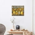 thumbnail image 3 of Sunflower Wall Art Farmhouse Flowers Wall Decor God Bless Our Home Pictures Painting Print Framed Rustic Artwork for Bathroom Living Room Bedroom 16''x20'', 3 of 6