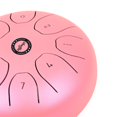 thumbnail image 2 of Drum, Instrumento de percusión Drum con mazos y bolsa para tambor Rosado Yuyangstore tambor de lengua de acero de aleación, 2 of 8