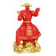 thumbnail image 5 of Estatua china de Caishen, escultura china, figuras artísticas, dios de la fortuna para la oficina Rojo, 5 of 9