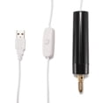 thumbnail image 4 of Mini taladro eléctrico, taladro USB eléctrico portátil DC 5V, kit de microbrocas manuales de 0,7-1,2 mm con puntas de 13 piezas, para papel plástico de madera, 4 of 5