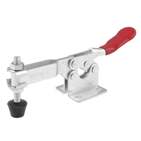 

Unique Bargains Red Lever Handle 201B Horizontal Type Clamping Toggle Clamp 90Kg 198 Lbs