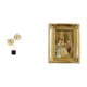 thumbnail image 1 of Figura Decorativa De Resina Con Forma De Hoja Y Marco De Fotos De Cristal, Ideal Para Escritorio, Mesa, Armario, Dormitorio, Oficina O Como Decoración Para Inauguración De Casa., 1 of 8