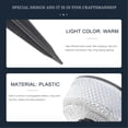 thumbnail image 4 of FESTFENDS Black Solar Garden Lights with High Efficient Panel and Battery for Home Use 6 LEDs, 4 of 8