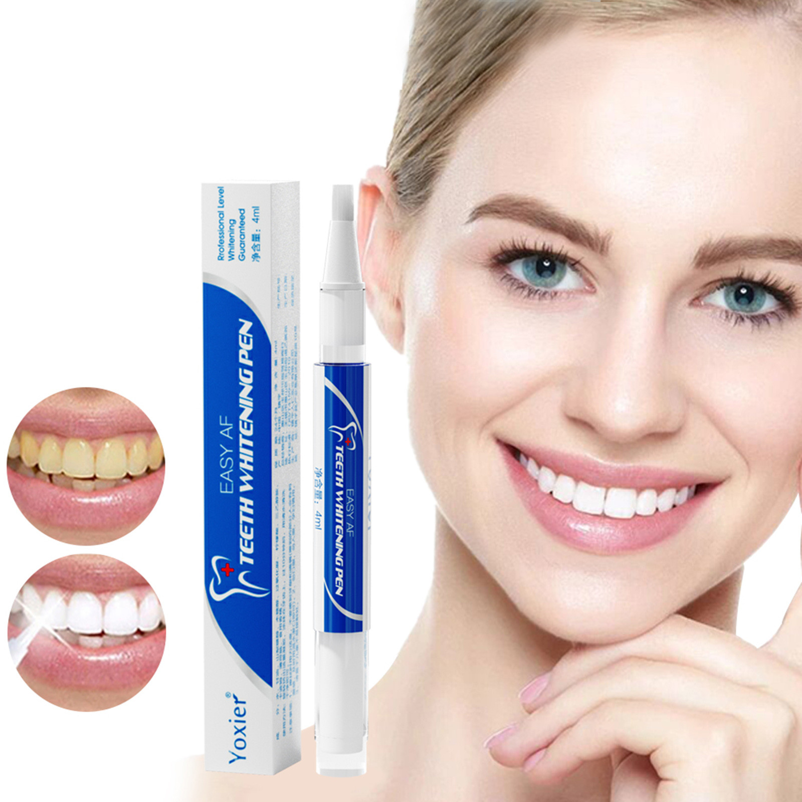 Tooth Whitening Pen Cleaning Brush Teeth Cleaning Care Yellow Teeth