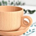 thumbnail image 7 of Joernso Good Carved Beautiful Coffee Cup Wood Natural Food-grade Milk Cup for Home, 7 of 7