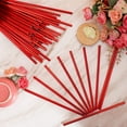 thumbnail image 2 of 100 Pack Red Paper Straws,Biodegradable Red Straws,Disposable Paper Drinking Straws,Cake Pop Sticks,Foil Paper Straws for Birthday Bridal/Baby Shower Wedding Party Supplies Decorations, 2 of 7